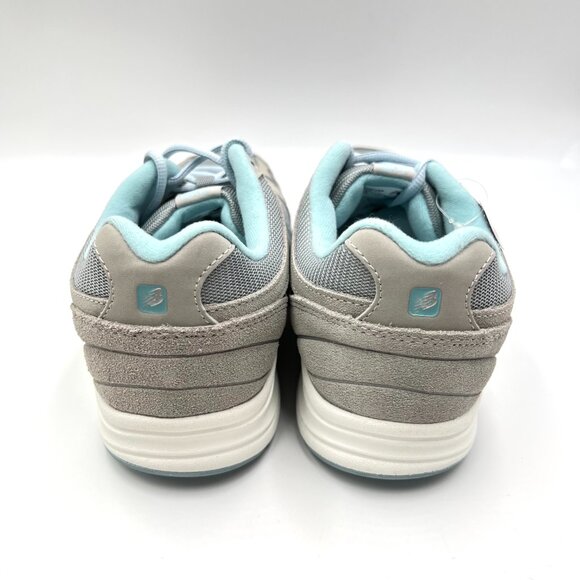 9.5D 9.5 WIDE WIDTH New Balance 877 Gray Light Blue Sneakers‎ Shoes - Picture 6 of 12